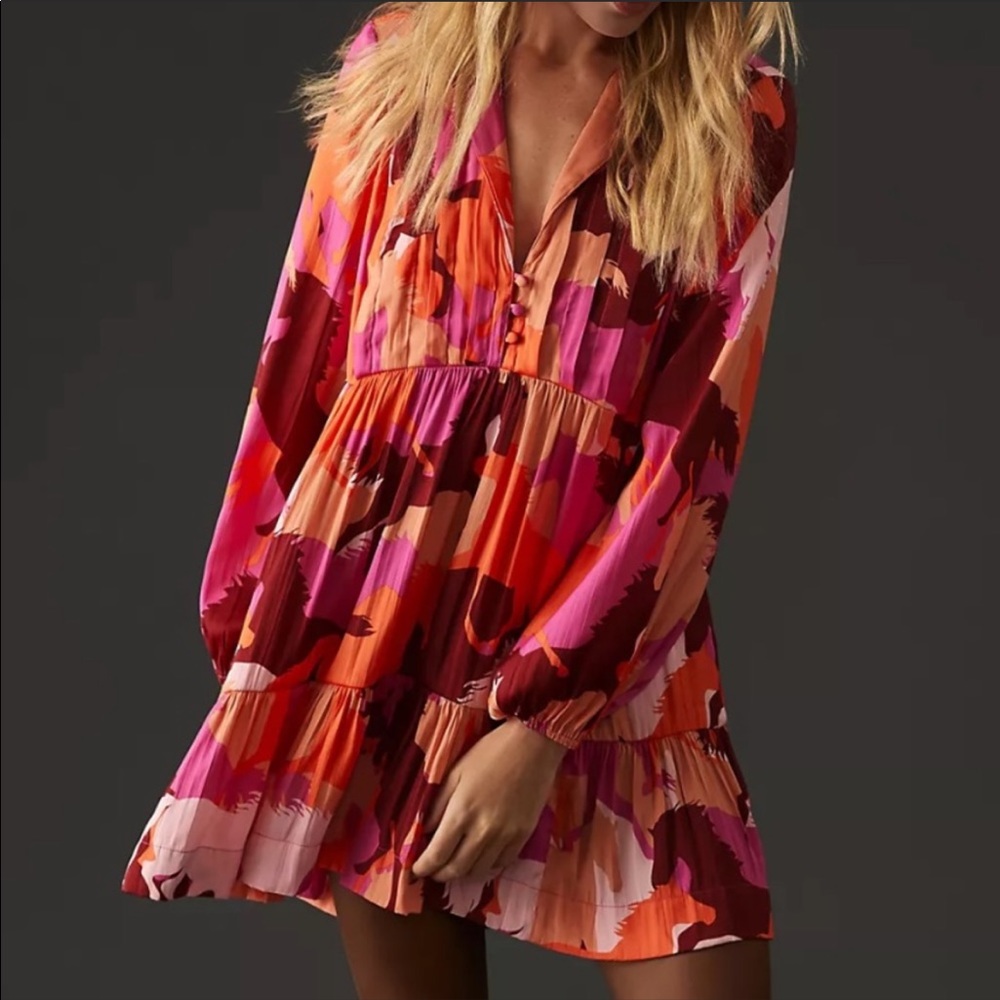 Maeve Horse Print Dress
